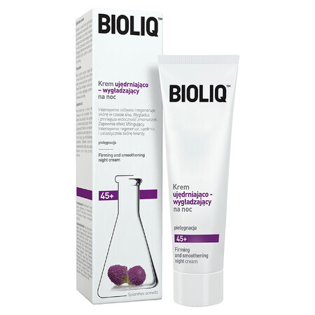 Bioliq 45+, Cremă de noapte pentru fermitate și netezire, 50 ml