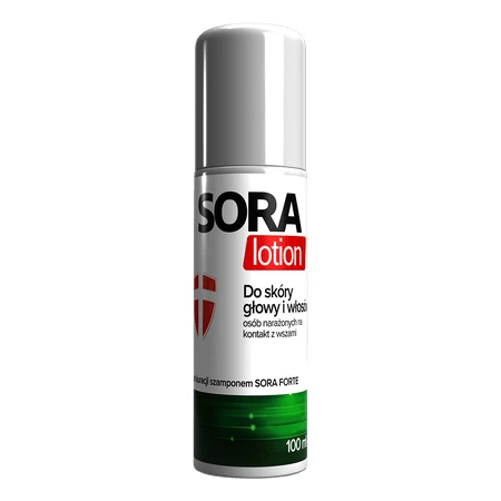 Sora Lotion, traitement anti-poux cuir chevelu et cheveux, 100 ml