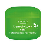 Ziaja Oliwkowa, cream with UV filter, dry and normal skin, 50 ml