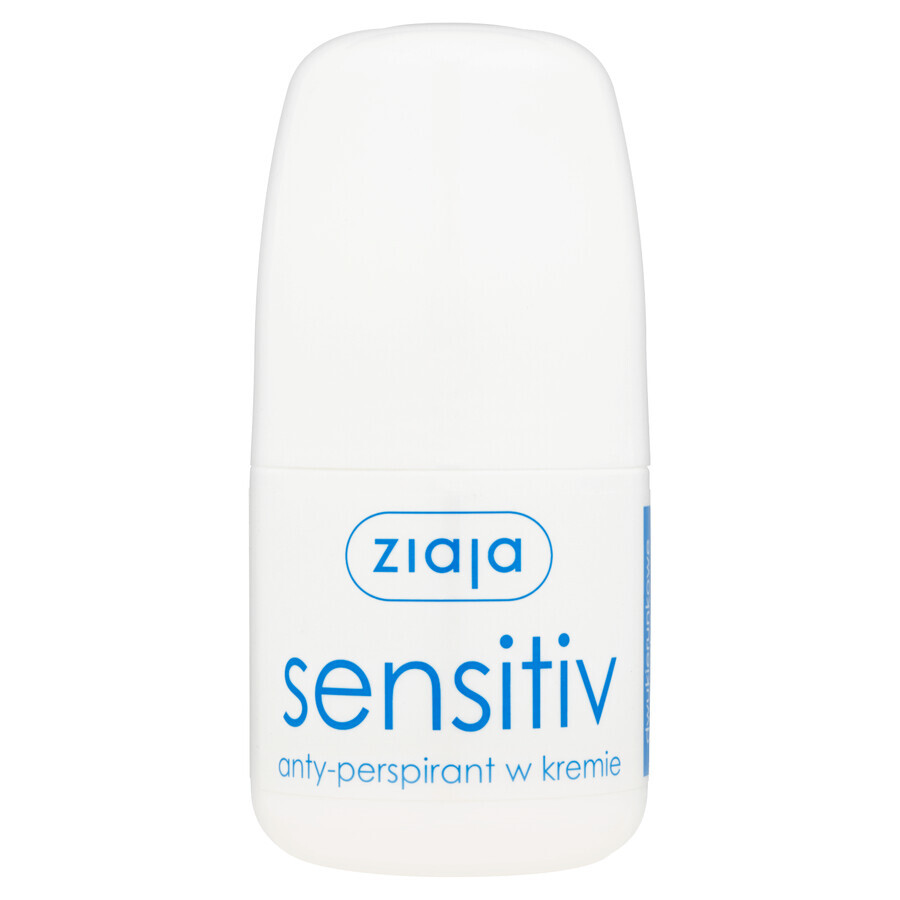 Ziaja, Roll-on Antitranspirant, SENSITIV, 60 ml