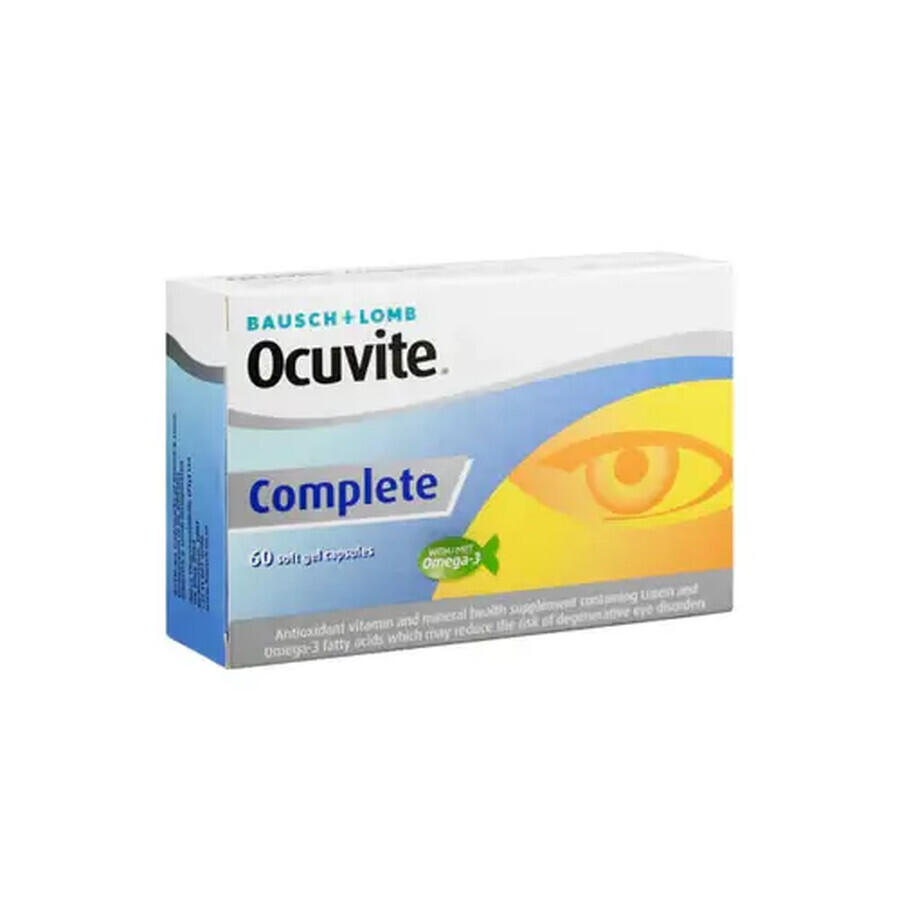 Ocuvite Complete, 60 Kapseln, Valeant Pharmaceuticals