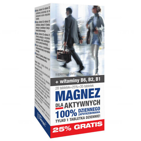 Magneziu pentru persoanele active, 35 comprimate