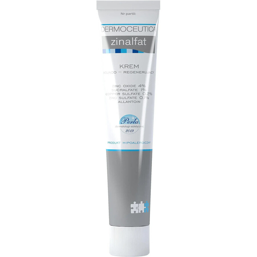 Zinalfat, Beruhigende Regenerierende Creme, 50 ml