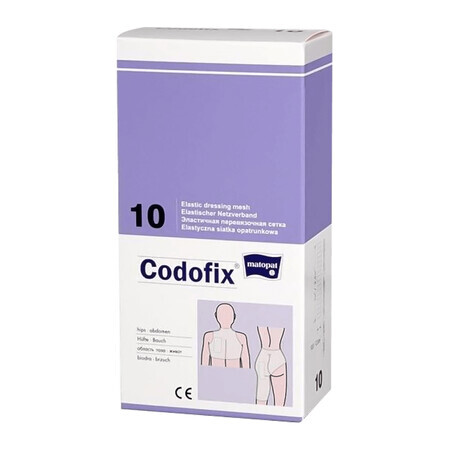 Matopat Codofix 10, elastisches Verbandnetz, unsteril, 10 cm x 1 m, 1 Stück