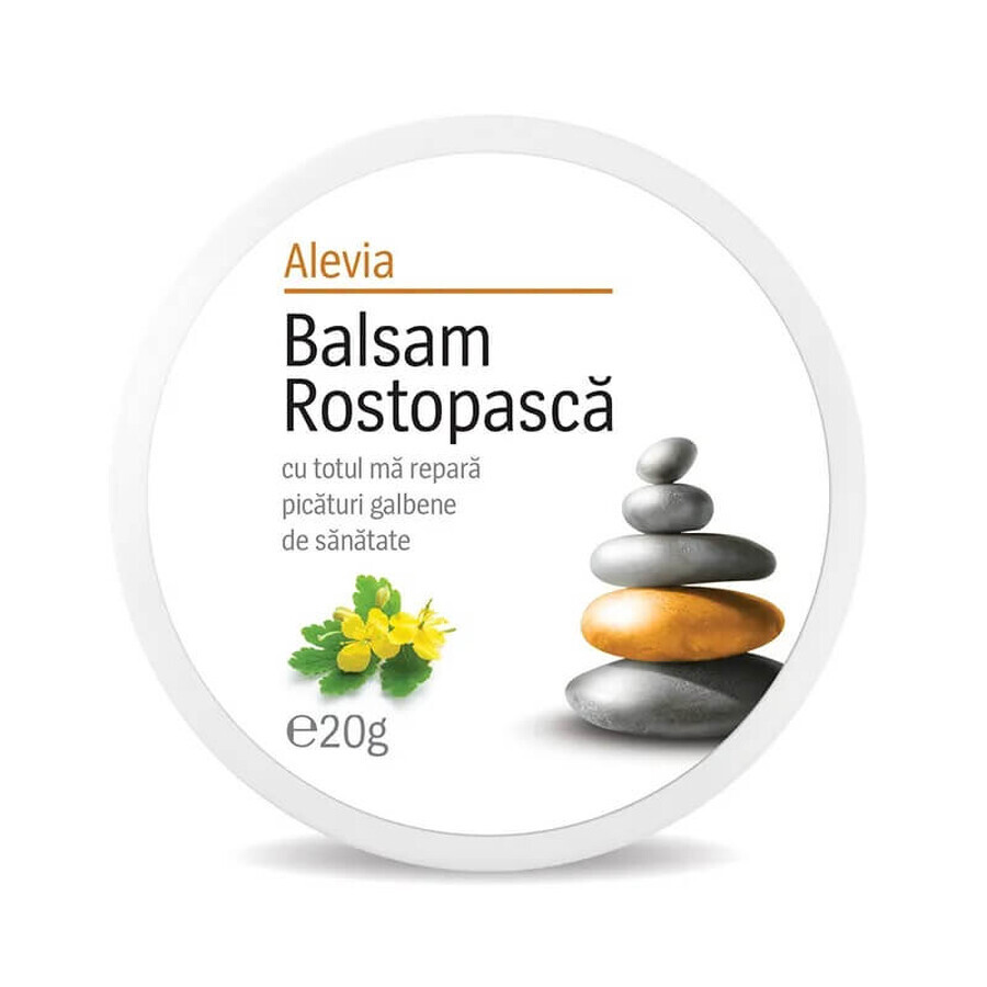 Balsam rostopasca, 20 g, Alevia