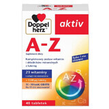 Doppelherz Multivitamin-Kapseln | 40 Stück in 30+10er Pack | Nahrungsergänzungsmittel