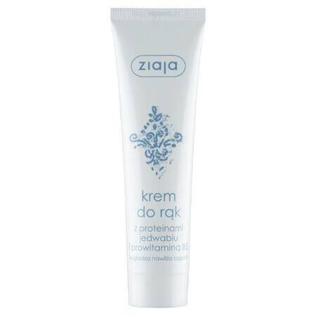 Ziaja, Hand cream with silk proteins and provitamin B5, 100 ml