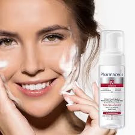 Pharmaceris N Puri-Capiliqmusse, Gentle vascular strengthening foam for face and eyes, 150 ml
