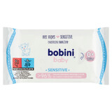 Baby Sensitive rolls, wet wipes for babies from the first day and children, with aloe vera and chamomile, 60 pieces