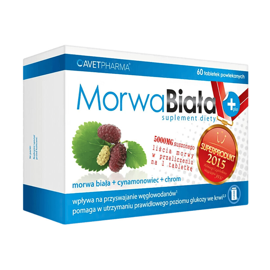 Morwa Weiße Plus 60 Tabletten