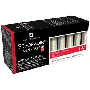 Seboradin Men Forte, Anti-haaruitval Mannen, 5,5 ml x 14 ampullen