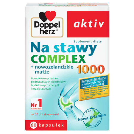 Doppelherz aktiv Na stawach 1000, 60 capsule AMBALAJE DISTRUSE