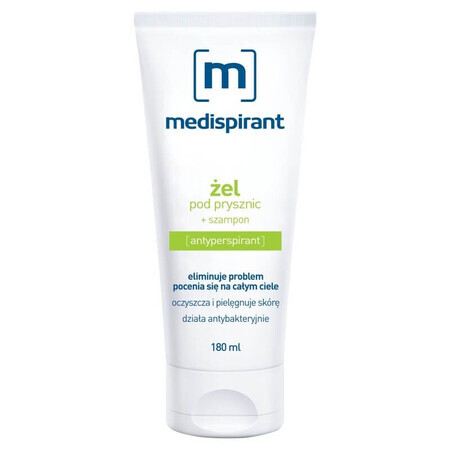 Medispirant, Duschgel und Shampoo 2in1, 180 ml