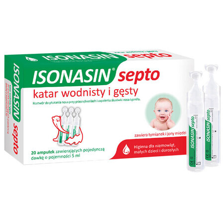 Isonasin Septo Nasenspülung 20 Ampullen à 5 ml