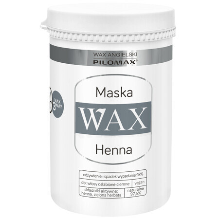 Wachs Angielski Pilomax, Dunkelhaarige Haarmaske, 480 ml