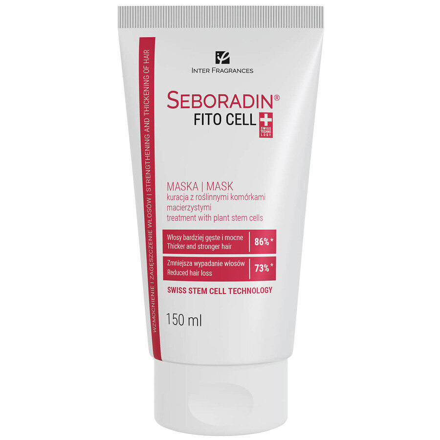 Seboradin FitoCell, Kräftigende Haarmaske mit pflanzlichen Stammzellen, 150 ml