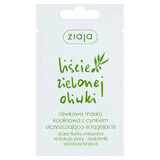 Ziaja Green Olive Leaf, Kaolin mask with zinc, cleansing and purifying, 7 ml