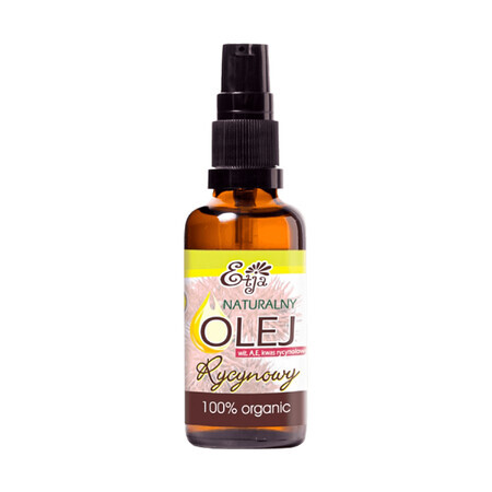 Etja Natural Castor Oil Bio 50 ml - Langes Haltbarkeitsdatum!