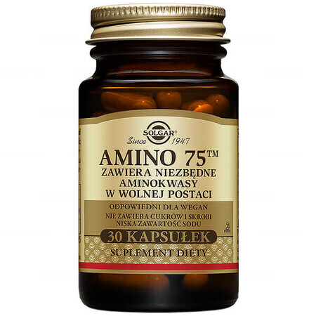 Solgar Amino 75, 30 capsule