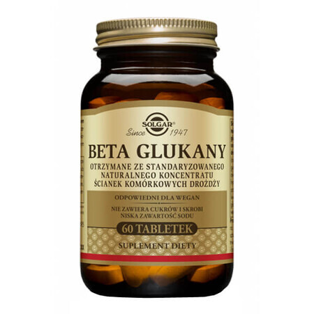 Solgar Beta 13 Glucans 60 Tabletten - Langfristig!