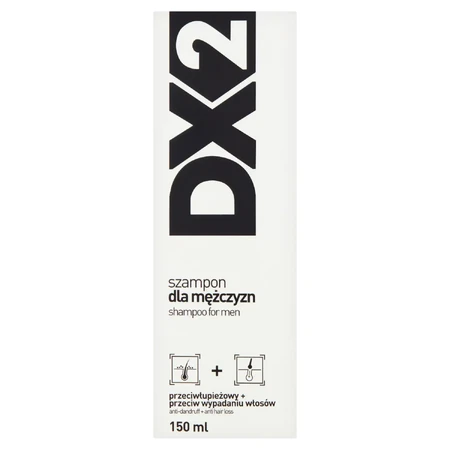 DX2, Shampoo Antiforfora Professionale per Uomini, 150ml