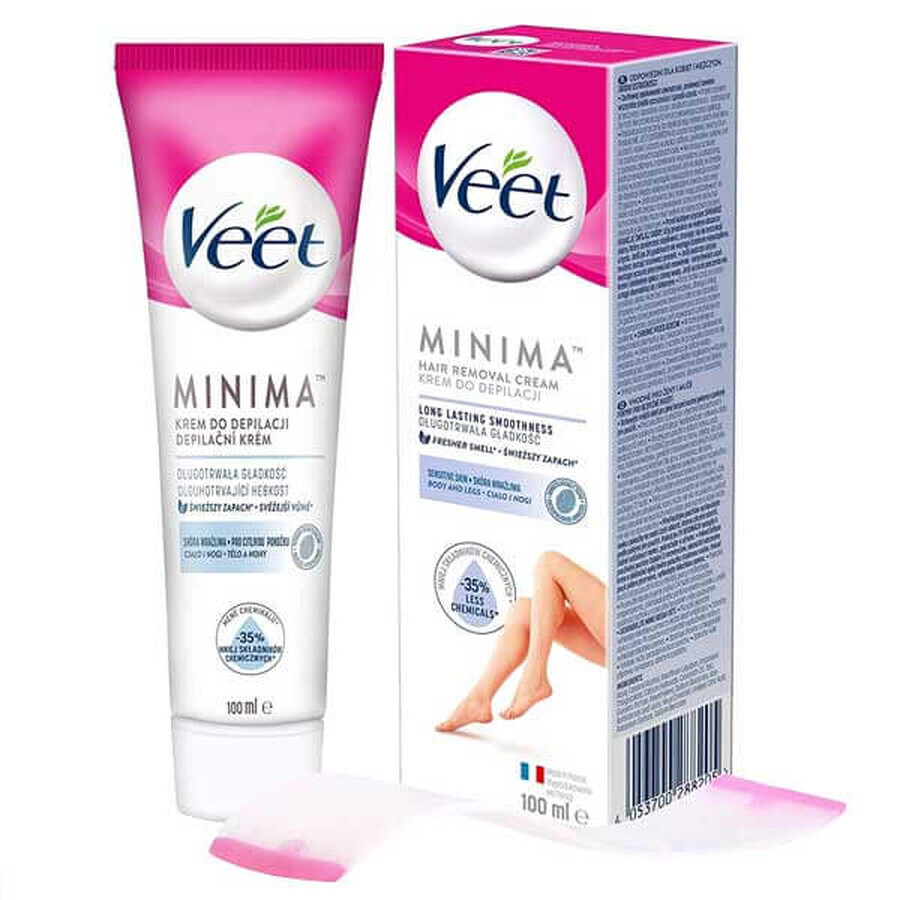 Veet, cremă depilatoare, piele sensibilă, 100 ml