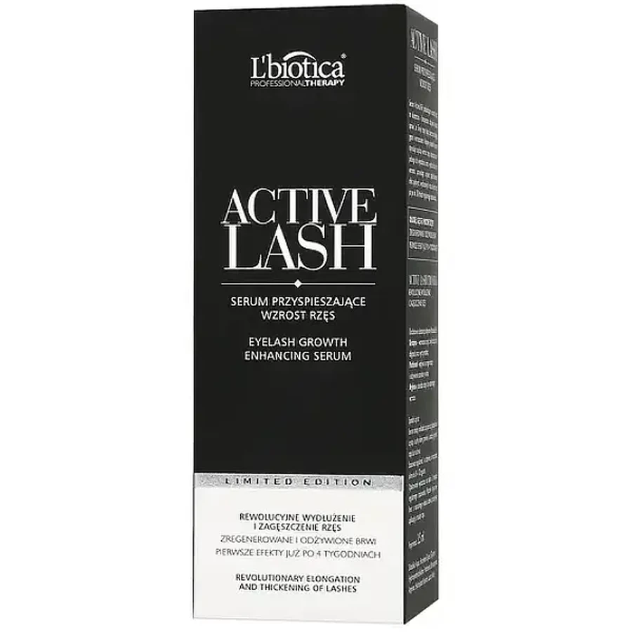 L'Biotica Active Lash, Eyelash Growth Serum, 3.5 ml