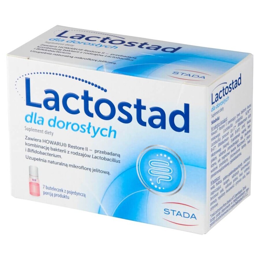 Lactostad für Erwachsene 7 Ampullen à 7ml - Langes Verfallsdatum!