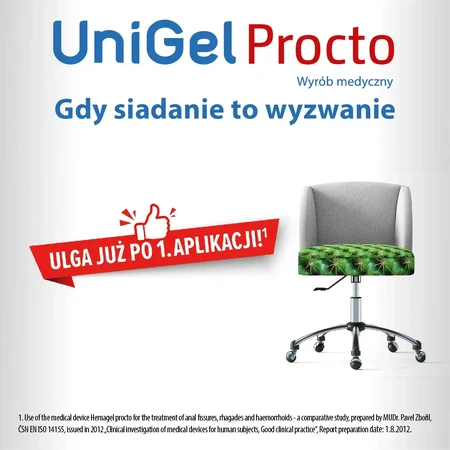 UniGel Procto, supozitoare rectale, 10 bucăți