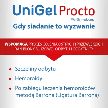 UniGel Procto, supozitoare rectale, 10 bucăți