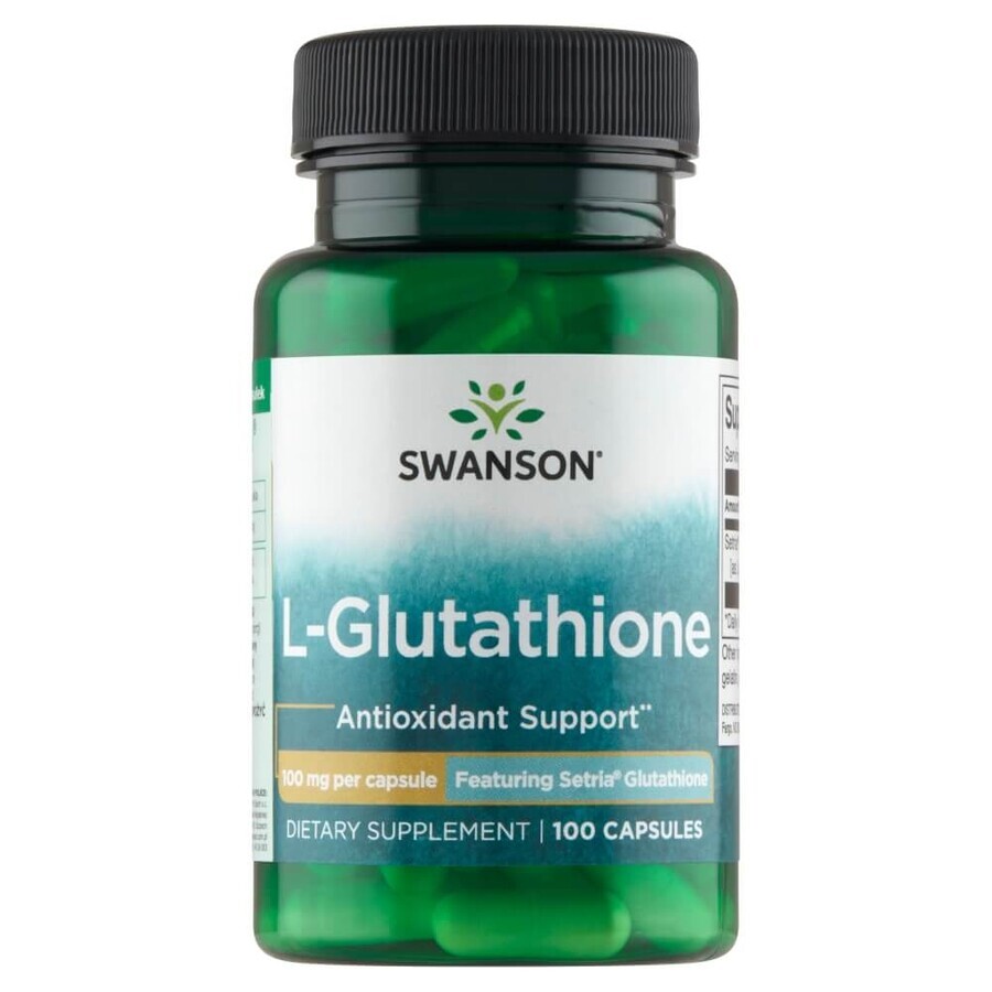 Swanson L-Glutathion 100 mg, 100 Kapseln