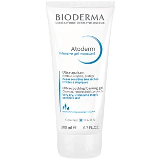 Bioderma Atoderm Intensieve, reinigingsgel, vermindert jeuk voor de zeer droge, atopische en geïrriteerde huid, 200 ml