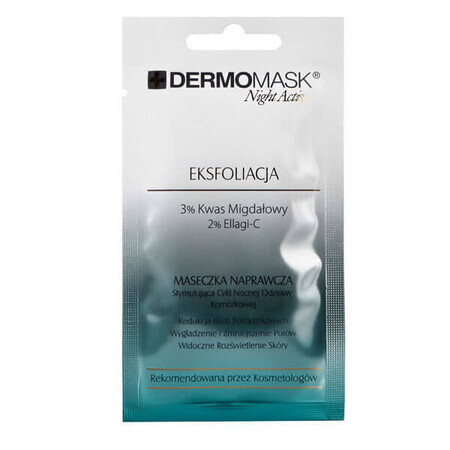 L Biotica DermoMask Nachtaktive Exfoliator-Reparaturmaske 12ml