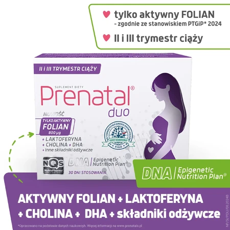 Prenatal Duo, 30 Hartkapseln + 60 Gelkapseln