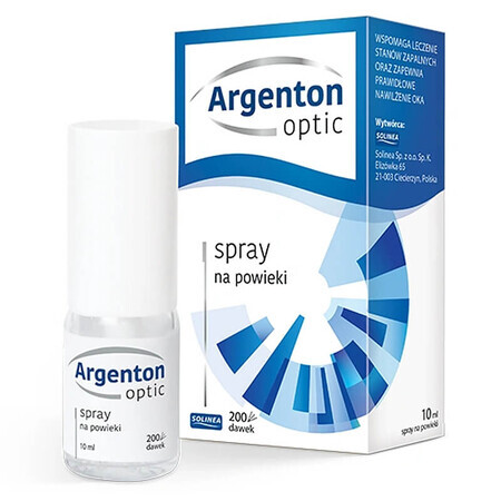 Argenton Optic, spray for eyelids, 10 ml