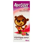 Apetizer Junior, Sirup ab 3 Jahren, Himbeer-Johannisbeer-Geschmack, 100 ml