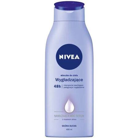 Nivea, body milk, smoothing, dry skin, 400 ml