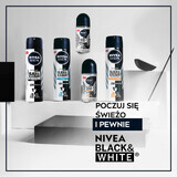 Nivea Men Black &amp; White Invisible, roll-on anti-transpirant voor mannen, 48 uur, Origineel, 50 ml