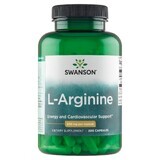 Swanson L-Arginine, L-Arginine 500mg, 200 Capsules