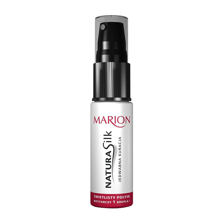 Marion Natura Silk, tratament de mătase pentru păr, 15 ml