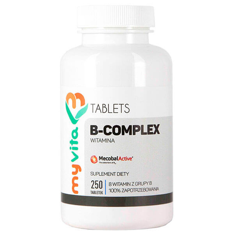 MyVita Vitamin B-Complex, 250 tablets