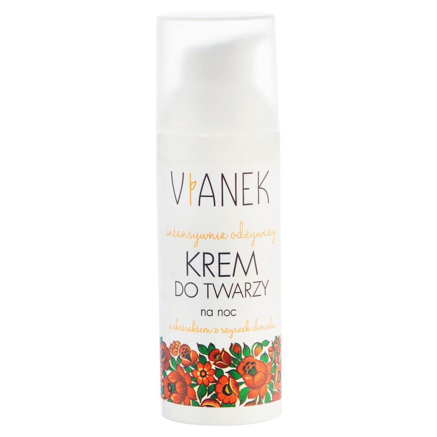 Vianek, cremă de noapte nutritivă, 50 ml