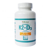 Vitamin K2+D3 Komplex, 250 Tabletten - Knochengesundheit  amp; Vitalität - Nahrungsergänzungsmittel