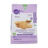 Biscuiti bio vegani cu alune, ovaz si faina de orz fara zahar, 250g, Probios