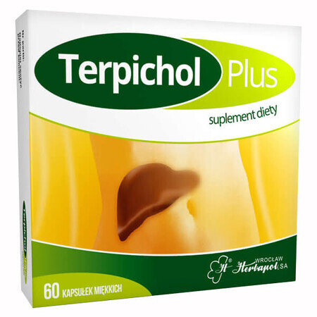 Terpichol Plus, 60 cápsulas blandas