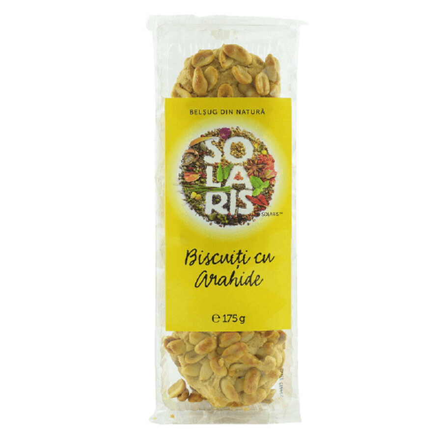 Galletas de cacahuete, 175 gr, Solaris