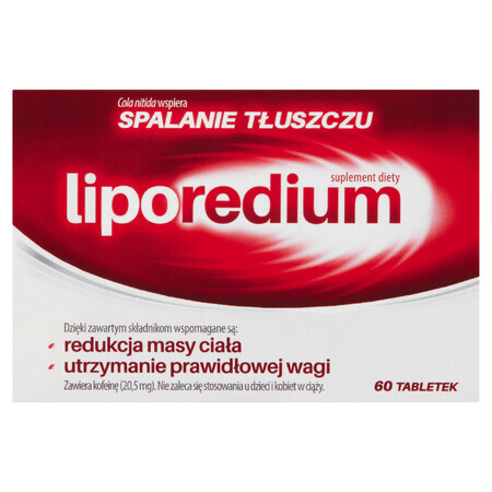 Liporedium Vital-Boost Nahrungsergänzung, 60 Tabletten