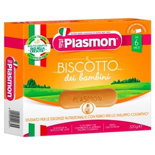Biscuits with vitamins +6months, 320g, Plasmon