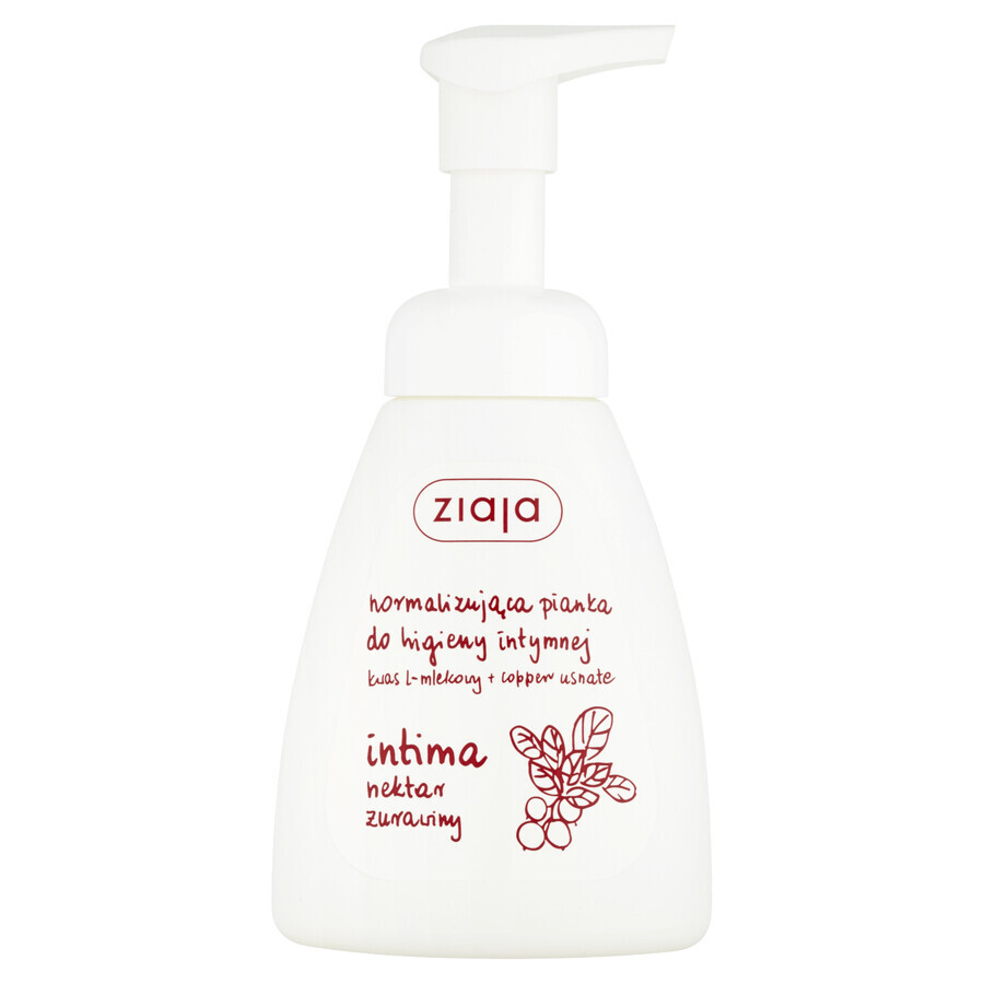 Ziaja Intima, spumă de igienă intimă, nectar de afine, 250 ml