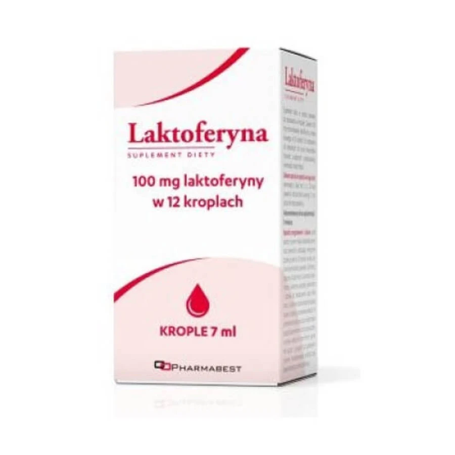 Pharmabest Lactoferrin, oral drops, 7 ml